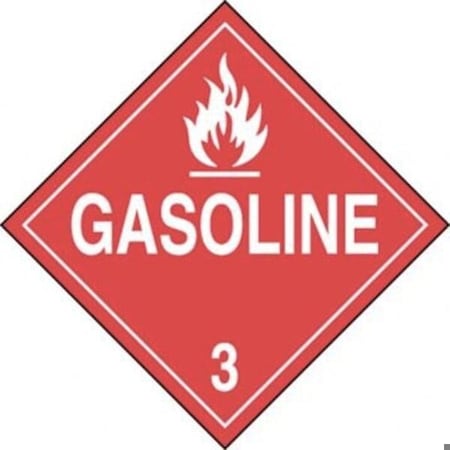 Accuform DOT PLACARD HAZARD CLASS 3  MPL304RM1 MPL304RM1